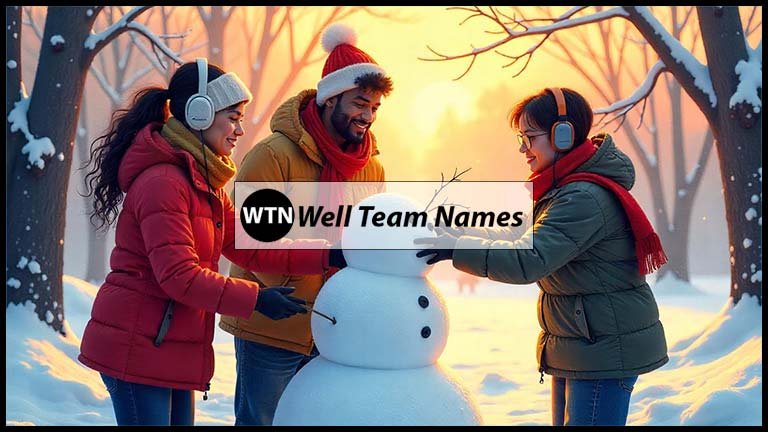 Christmas Team Names