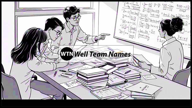 Math Group Team Names